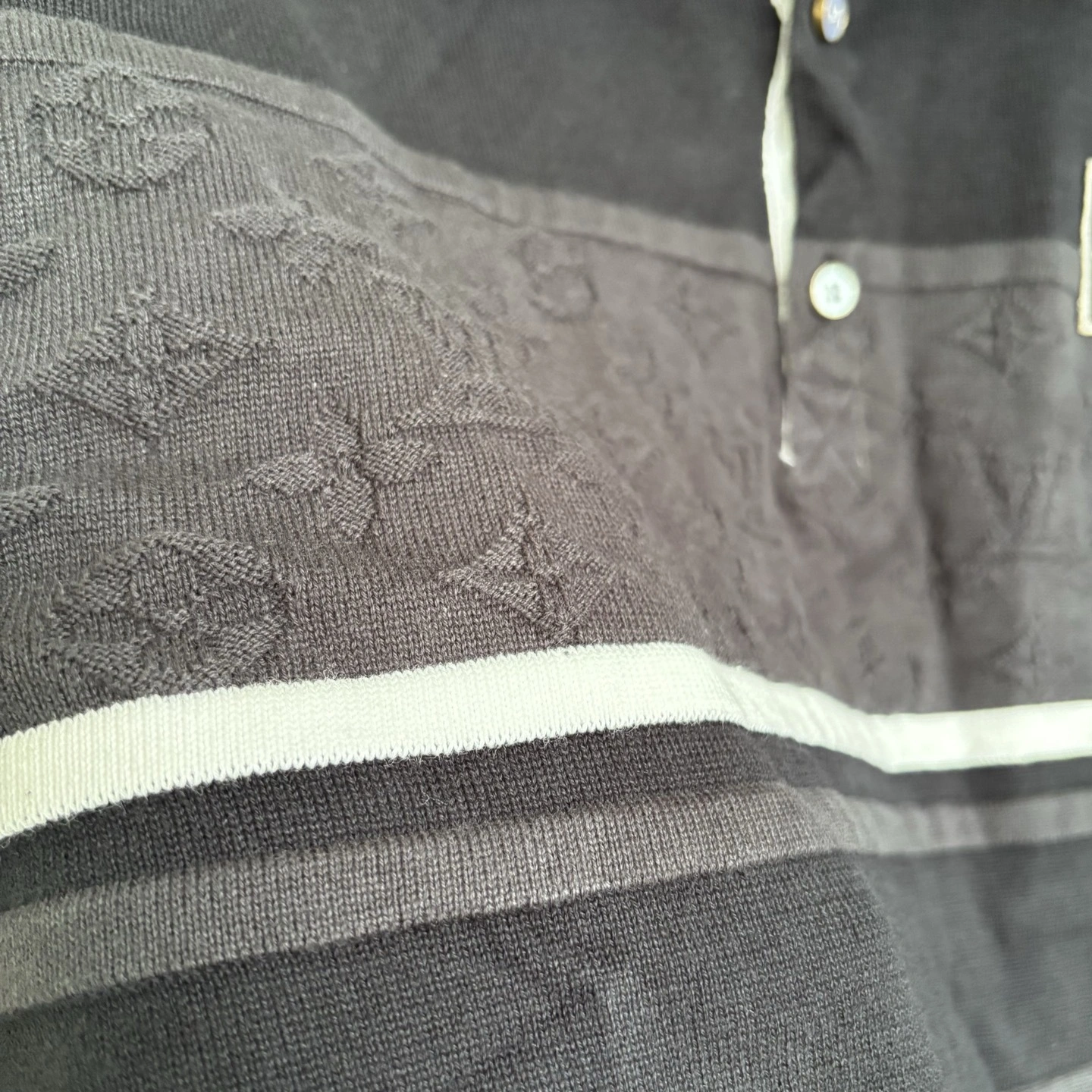 & wg.luxury- 8V polo embroidery oversize item:E-F431E2507